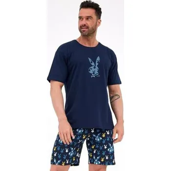 Pánské pyžamo Pánské pyžamo Cornette 326/318 tm.modrá XL