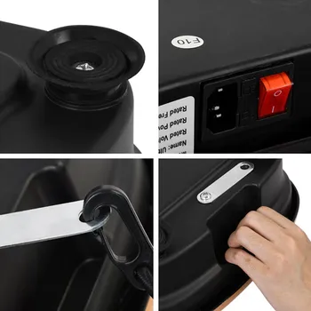 Masážní přístroj Vibrační fitness platforma s dálkovým ovládáním a odporovými pásy, nosnost 150 kg