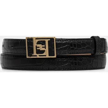 Opasek Pásek Elisabetta Franchi dámský, černá barva, CT47S56E2 99X, vel. 38