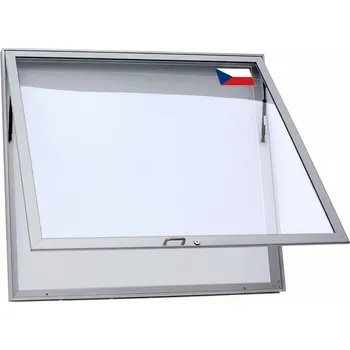 Jednokřídlá venkovní vitrína magnetická M40 - 12xA4 / B1000x940 mm