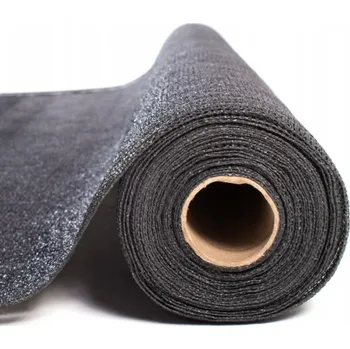 zahradní zástěna Šedá stínící síť na plot 90% zastínění 1,2m x 50m