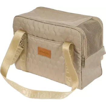 Taška pro psa a kočku Taška na psa béžová (Přepravní taška pro psa )