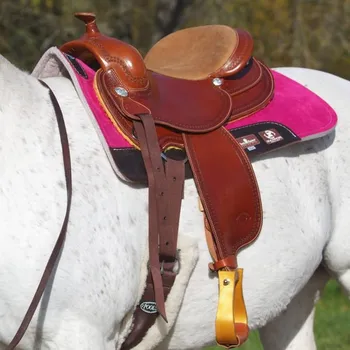 Jezdecké sedlo *W* Westernové sedlo Allround Westwood USA 16" FQH hnědé