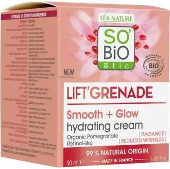 Pleťový krém Krém denní rozjasňující vrásky Grenade SoBio étic 50 ml BIO