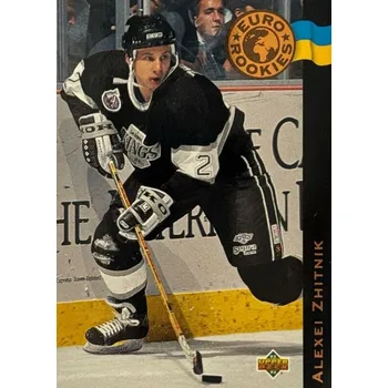 Sběratelská karetní hra insert RC karta ALEXEI ZHITNIK 92-93 UD Euro-Rookies číslo ER13