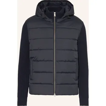 Marc O'polo Pánská Bunda Ze Směsi Materiálů, tmavě modrá, 54