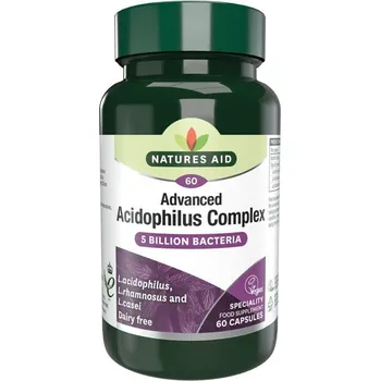 Natures Aid Acidophilus 5 miliard (60 Kapsla)