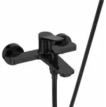 Koupelnová baterie se sprchovou sadou Invena Nestos černá