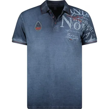 Pánské tričko GEOGRAPHICAL NORWAY polokošile pánská KADVENTURE MEN M tmavě modrá