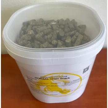 Krmivo pro koně HORSAL Grain Snack 3 kg kbelík, 3 kg
