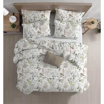 Povlečení Povlečení z Renforcé bavlny FLORWELLA bílé Rozměr povlečení: 2 ks 70 x 90 cm | 200 x 220 cm, 140x200 / 70x90 cm, 140x220 / 70x90 cm, 200x220 + 2 polštáře 70x90 cm