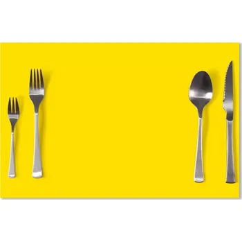 prostírání Sablio Prostírání Žlutá: 40x30cm