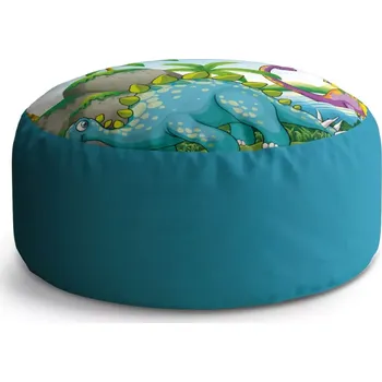 Taburet Sablio Taburet Circle Dinosauři 3: 38x48 cm