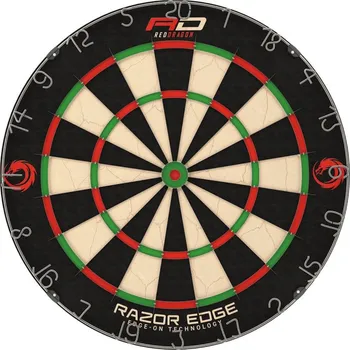 Terč na šipky Red Dragon Sisalový terč Razor Edge