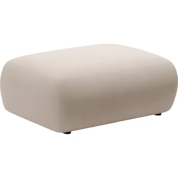 Taburet Micadoni Béžová sametová podnožka Kate 99 x 60 cm