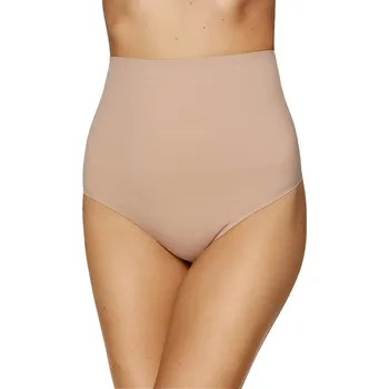 Kalhotky Dámské kalhotky GORTEKS Maria high waist shaping thongs BEIGE 40