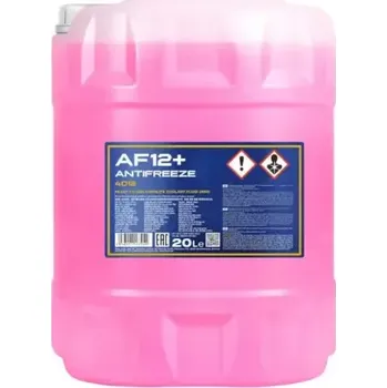 Náplň do chladiče a ostřikovače MANNOL Antifreeze G12+ -40° 20L