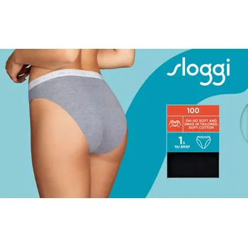 Kalhotky sloggi 24/7 100 Tai - BLACK - SLOGGI BLACK - SLOGGI 46