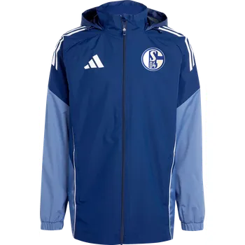 Pánská bunda Bunda s kapucí adidas FC Schalke 04 Rain 6s04ji6543 Velikost 3XL