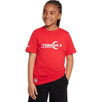 Pánské tričko Triko Nike TFF T-Shirt EC 2024 Kids tffrcz0909-tffrcz0909 Velikost S (128-137 cm)