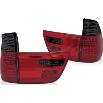 Zadní světlomet LED ZADNÍ SVĚTLA ČERVENÉ DÝMOVÉ vyhovuje BMW X5 E53 09.99-10.03