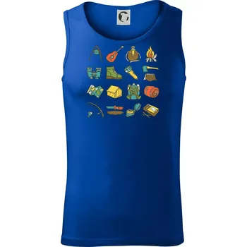 Camping set - Tílko pánské Core - 2XL ( Královská modrá )