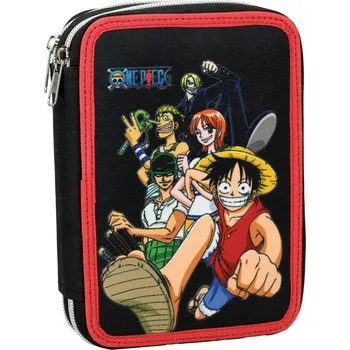 Penál VYBAVENÝ DVOUPATROVÝ PENÁL ONE PIECE Gimsa 337-01100 Velikost: uni