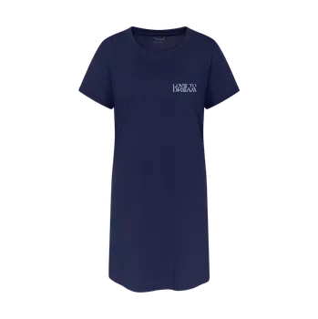 Dámská noční košile Nightdresses NDK X - BLUE - tm. modrá 6047 - TRIUMPH BLUE 40