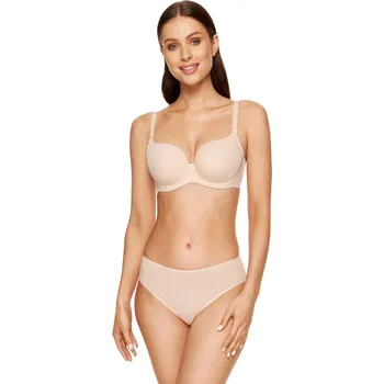 Dámské spodní prádlo Dámská podprsenka GORTEKS Anna classic padded bra BEIGE 95D