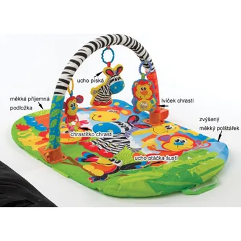 Hrací deka Playgro - Hrací podložka Safari