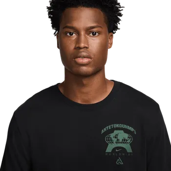 Pánské tričko Triko Nike NBA M90 Giannis Antetokounmpo T-Shirt fv8408-010 Velikost S