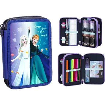 Penál VYBAVENÝ DVOUPATROVÝ PENÁL FROZEN Gimsa 341-72100 Velikost: uni