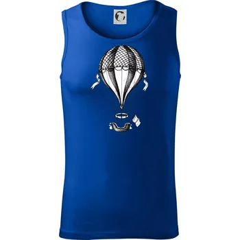 Horkovzdušný balón kreslený - Tílko pánské Core - XL ( Královská modrá )