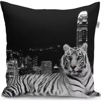 Polštář Sablio Polštář Městský tygr - 50x50 cm