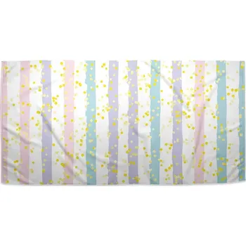 Osuška Sablio Ručník Pruhy a tečky štětcem - 30x50 cm