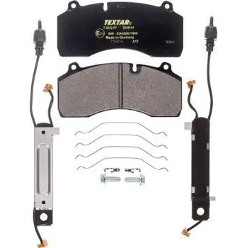 Brzdová destička Sada brzdových destiček, kotoučová brzda TEXTAR 2918101