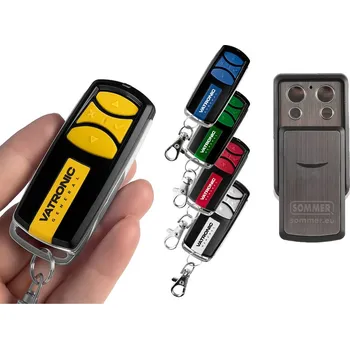 SOMMER SLIDER 4031 - Luxusní kovový 4 kanálový dálkový ovladač VATRONIC