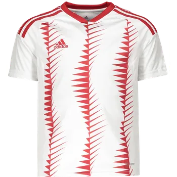 Dres adidas milic22 Custom t Kids Weiss hb5394weiss Velikost 140