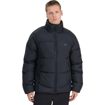Pánská péřová bunda 4F M0707 deep black 4FRAW25TDJAM0707 20S pánské S