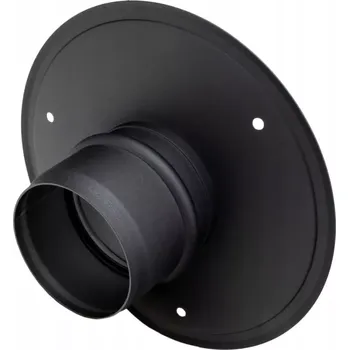 Kouřovod Rozeta s těsněním 80 mm, kouřovod pro peletová kamna, kotle (Možnost doručení přes zásilkovnu. Platba předem na účet po vystavení faktury.)