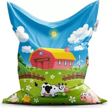 Sedací pytel Sablio Sedací vak Classic Farma - 200x140 cm