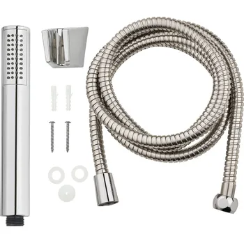 Sprchová hlavice LIVARNO home Sprchová sada (hranatá sprchová hlavice, pochromovaná)