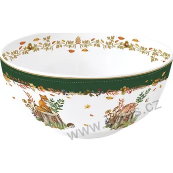 Easy Life FOREST DREAM mísa lesní zvířátka a listí