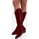 Kozačky na podpatku model 220212 Step in style 36