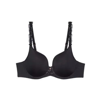 Dámské oblečení Dámská podprsenka Wild Azalea Florale WP - BLACK - černá 0004 - TRIUMPH BLACK 95E