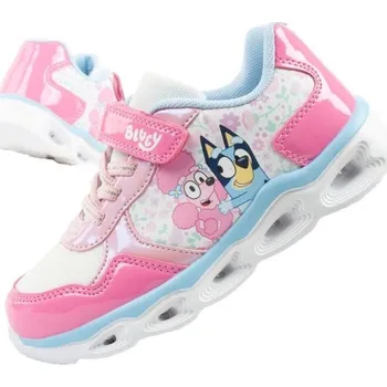 Chlapecké tenisky Leomil Bluey dětské sportovní tenisky lehké na suchý zip LED 26