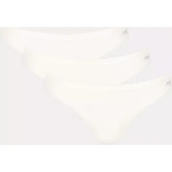 Dámská móda Dámské kalhotky GO Daily Cotton Mini 3P - WHITE - bílé 00GZ - SLOGGI WHITE XL