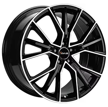 Alu kolo Alu kola AVUS VELGEN AF18, 18x8 5x112 ET35, černá lesklá + leštění