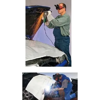 Příslušenství ke svářečce AHProfi Svářečská deka - do 600 stupňů - 200x200cm - 334080105