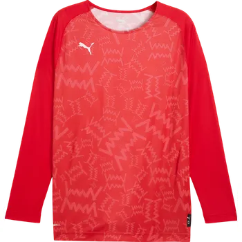 Dámské tričko Triko s dlouhým rukávem Puma Teamjaws Graphic Ls Shooting Shirt 688450-03 Velikost M